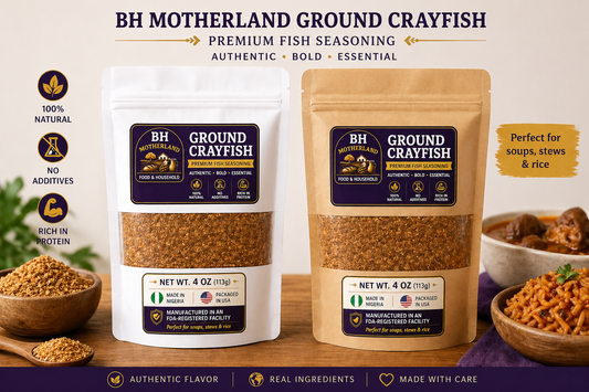 Ground Ede Crayfish – Premium Nigerian Fish Seasoning